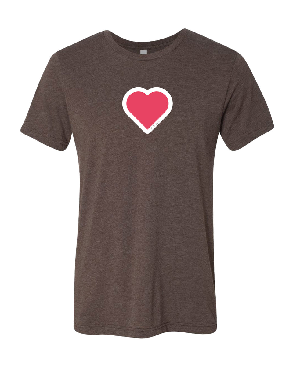 T-Shirt #litfuze Red Meta HEART TEE SHIRT | #EZEK.11-19 | Scrubs Tribute & META Collections | © LIT FUZE 2000-2020