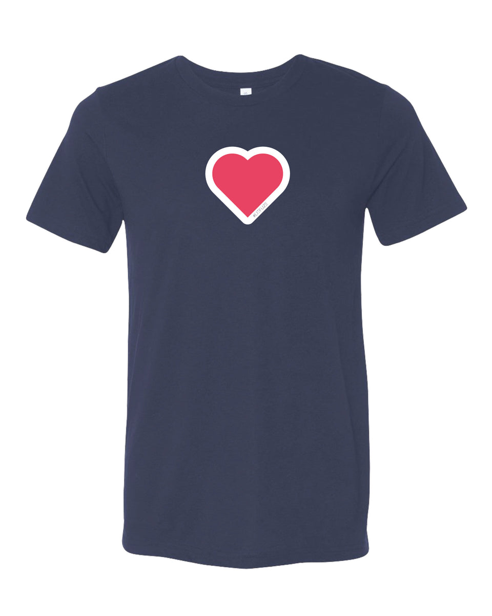 T-Shirt #litfuze Red Meta HEART TEE SHIRT | #EZEK.11-19 | Scrubs Tribute & META Collections | © LIT FUZE 2000-2020