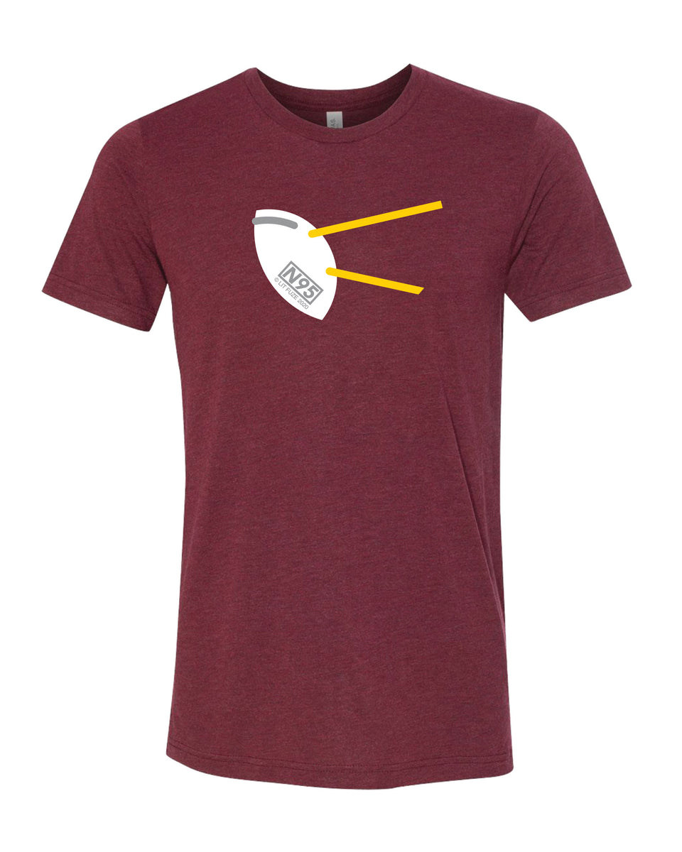 T-Shirt #litfuze Funny N95 MSK TEE SHIRT | Msk & META Collections | © LIT FUZE 2020