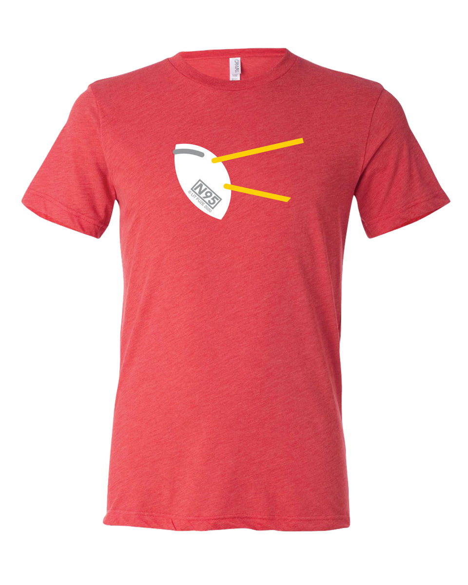 T-Shirt #litfuze Funny N95 MSK TEE SHIRT | Msk & META Collections | © LIT FUZE 2020