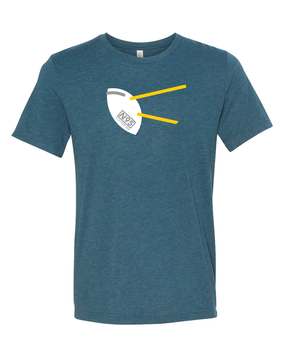 T-Shirt #litfuze Funny N95 MSK TEE SHIRT | Msk & META Collections | © LIT FUZE 2020