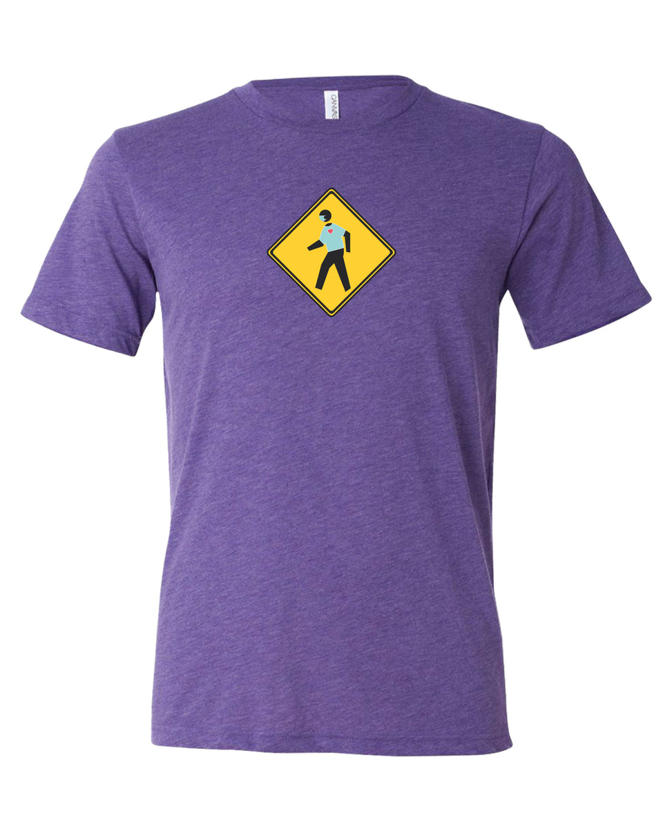 T-Shirt #litfuze SCRUBS Heart Shirt PED XING TEE SHIRT | Scrubs Tribute | Healthcare Crossing Design | © LIT FUZE 2020