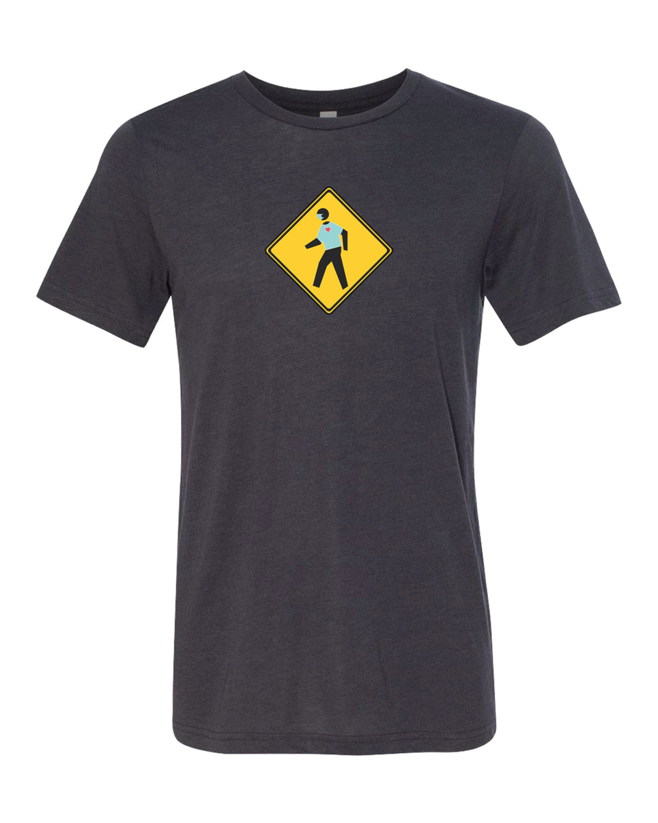 T-Shirt #litfuze SCRUBS Heart Shirt PED XING TEE SHIRT | Scrubs Tribute | Healthcare Crossing Design | © LIT FUZE 2020