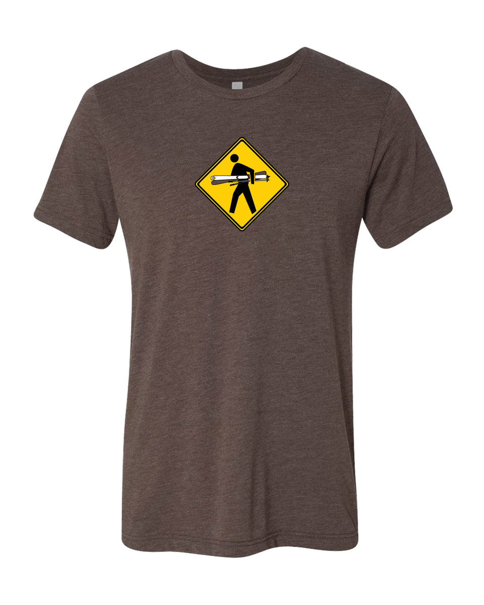 T-Shirt #litfuze SKIER PED XING TEE SHIRT | Skis & Poles Design |  20th Anniversary Vintage Collection | © LIT FUZE 2000-2020