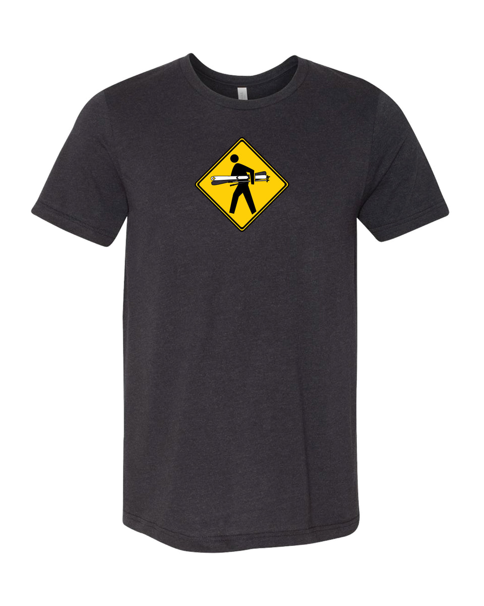 T-Shirt #litfuze SKIER PED XING TEE SHIRT | Skis & Poles Design |  20th Anniversary Vintage Collection | © LIT FUZE 2000-2020